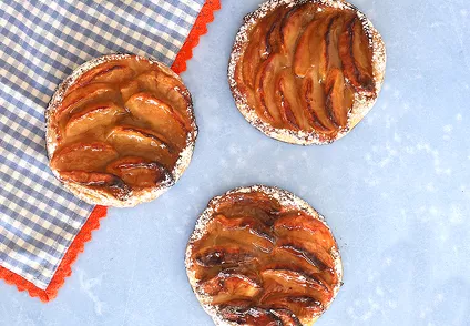 Tartelette fine aux pommes