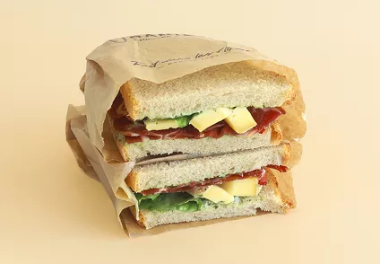 Sandwich Tranché coppa, tomme et ail des ours