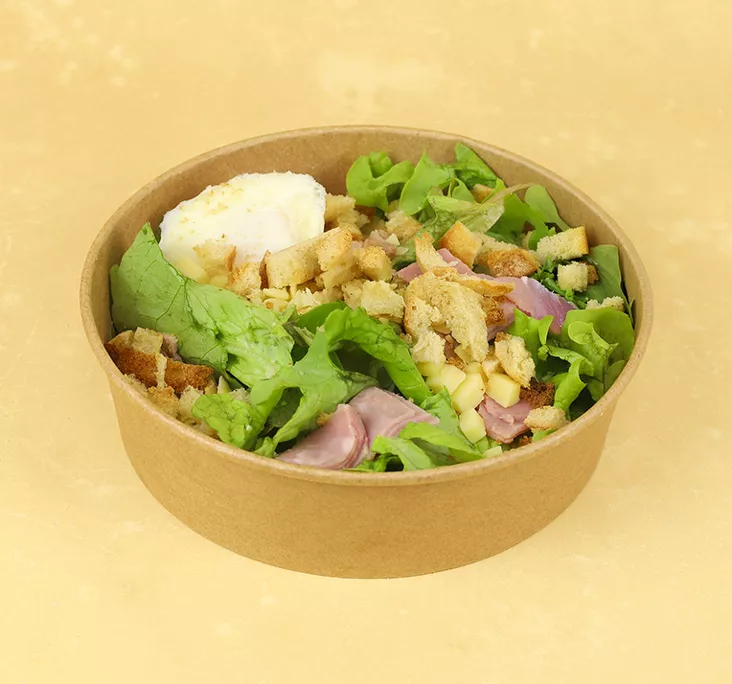 Salade jambon emmental