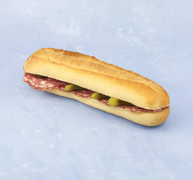 Sandwich saucisson