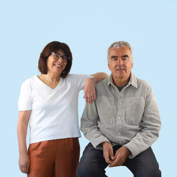 Catherine Tholliez, Directrice Générale et Pascal Cantenot, Président de l'entreprise