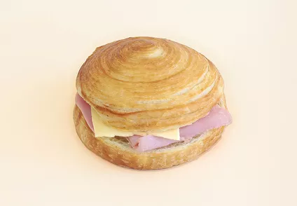 Bun jambon comté