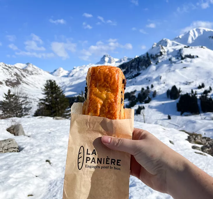 Pain Suisse au chocolat