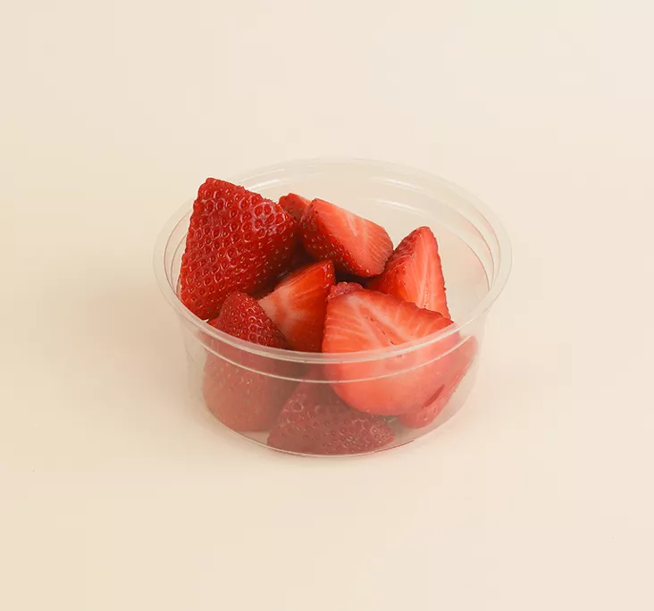 Pot de fruit fraises